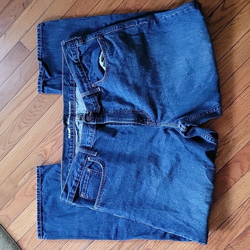 2/$15 Straight Leg Jeans 42/30 - Picture 2 of 5